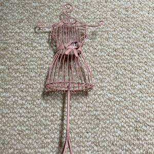 Stand up jewelry organizer